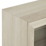 FURNHOUSE Porto Wandschrank mit LED-Beleuchtung - 212 cm breit - Eiche Weiß geöltes