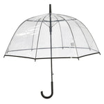 Regenschirm Glockenschirm Schirm Regen Glockenform rund klar transparent Ø 85 cm