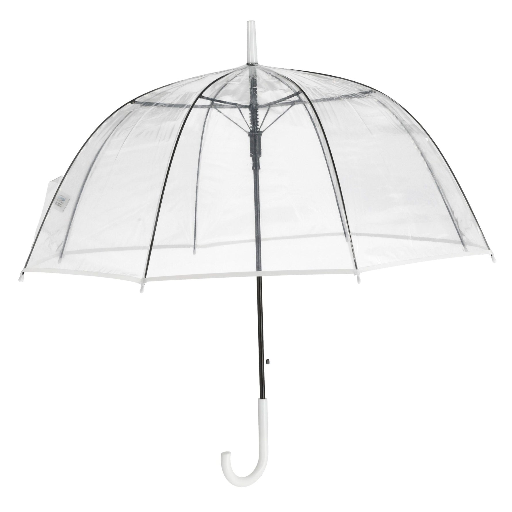 Regenschirm Glockenschirm Schirm Regen Glockenform rund klar transparent Ø 85 cm