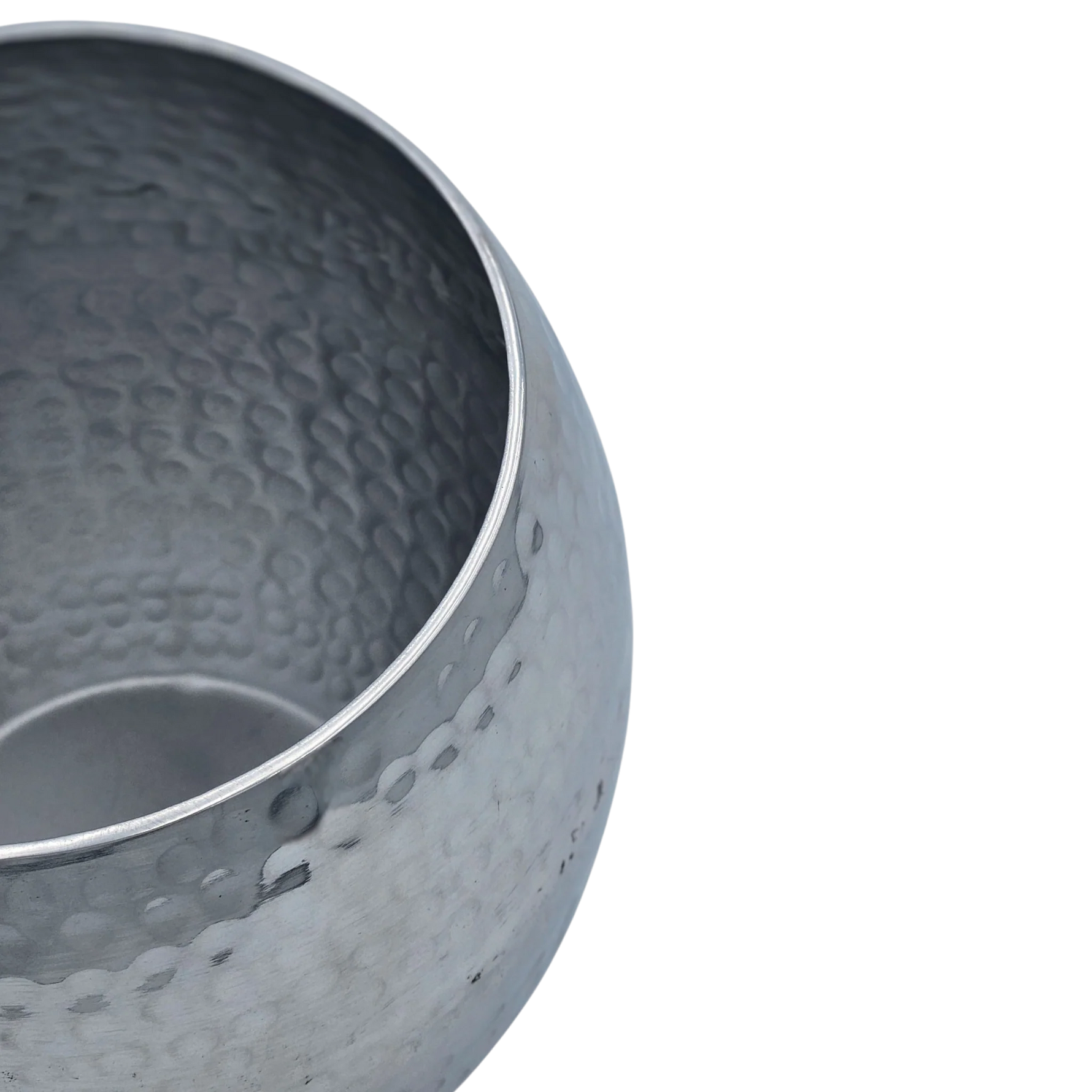 Übertopf Blumentopfe Silber Pflanztopf Deko 2er Set glänzend rund