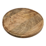 Teller Holzteller Mango Dekoteller Tischdeko Mangoholz Deko Schale Holz Ø 38 cm