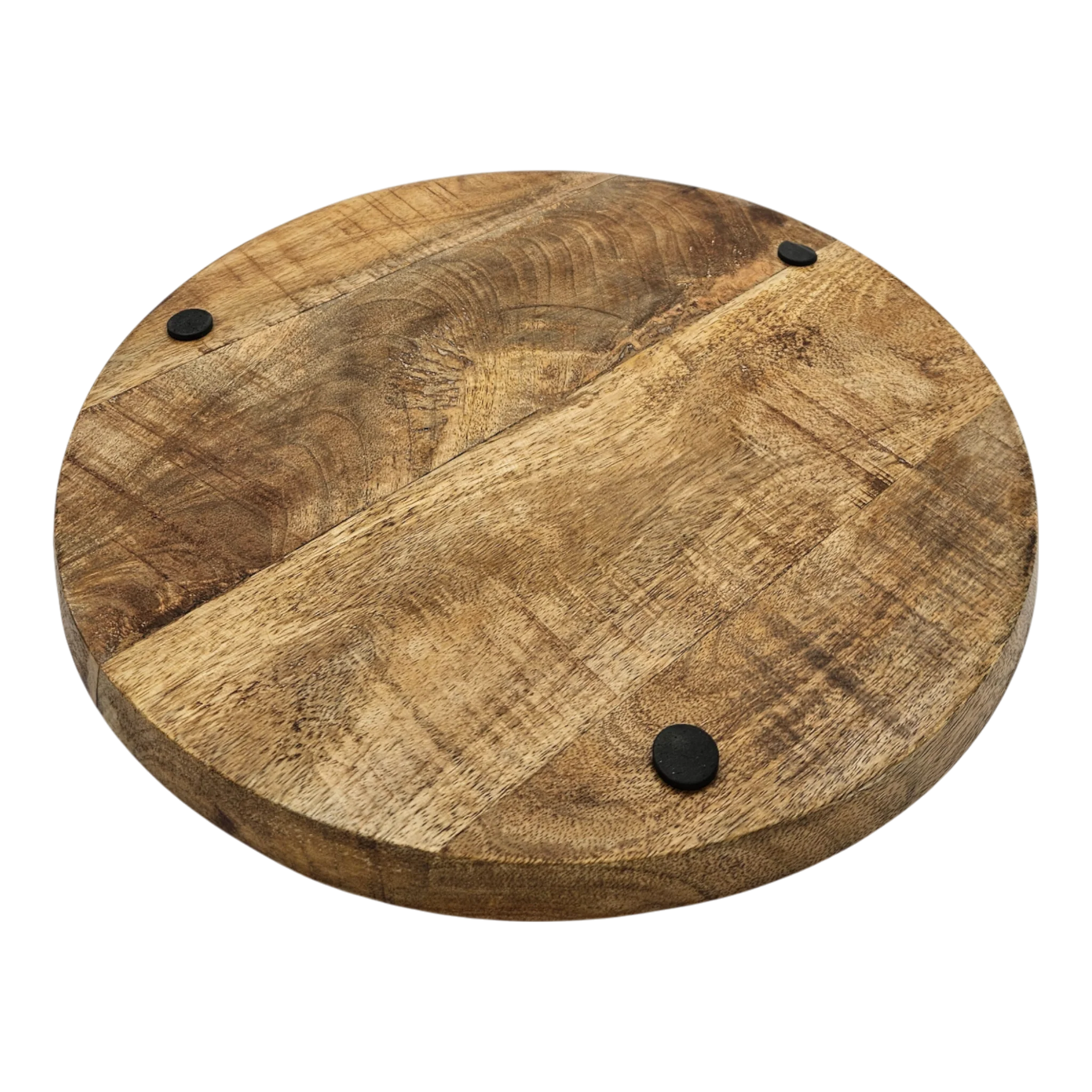 Teller Holzteller Mango Dekoteller Tischdeko Mangoholz Deko Schale Holz Ø 38 cm