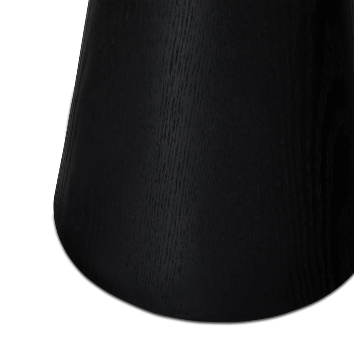 FURNHOUSE Tango Couchtisch Rund ø45 cm - Eiche Schwarz