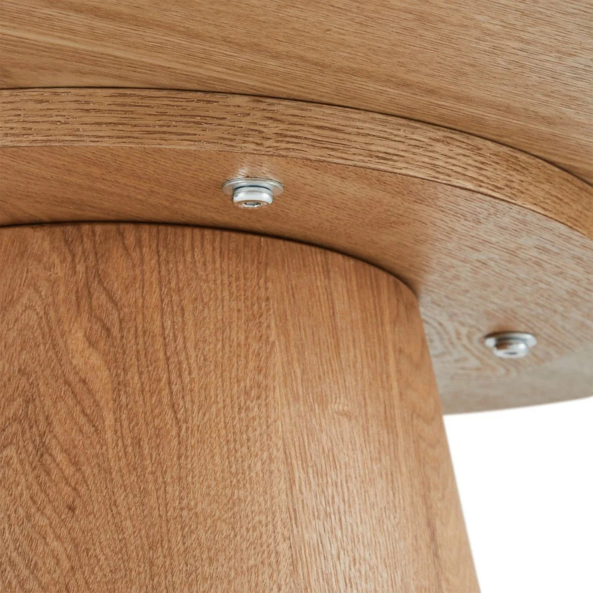 FURNHOUSE Tango Couchtisch Rund ø60 cm - Eiche Natur