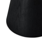 FURNHOUSE Tango Couchtisch Rund ø60 cm - Eiche Schwarz