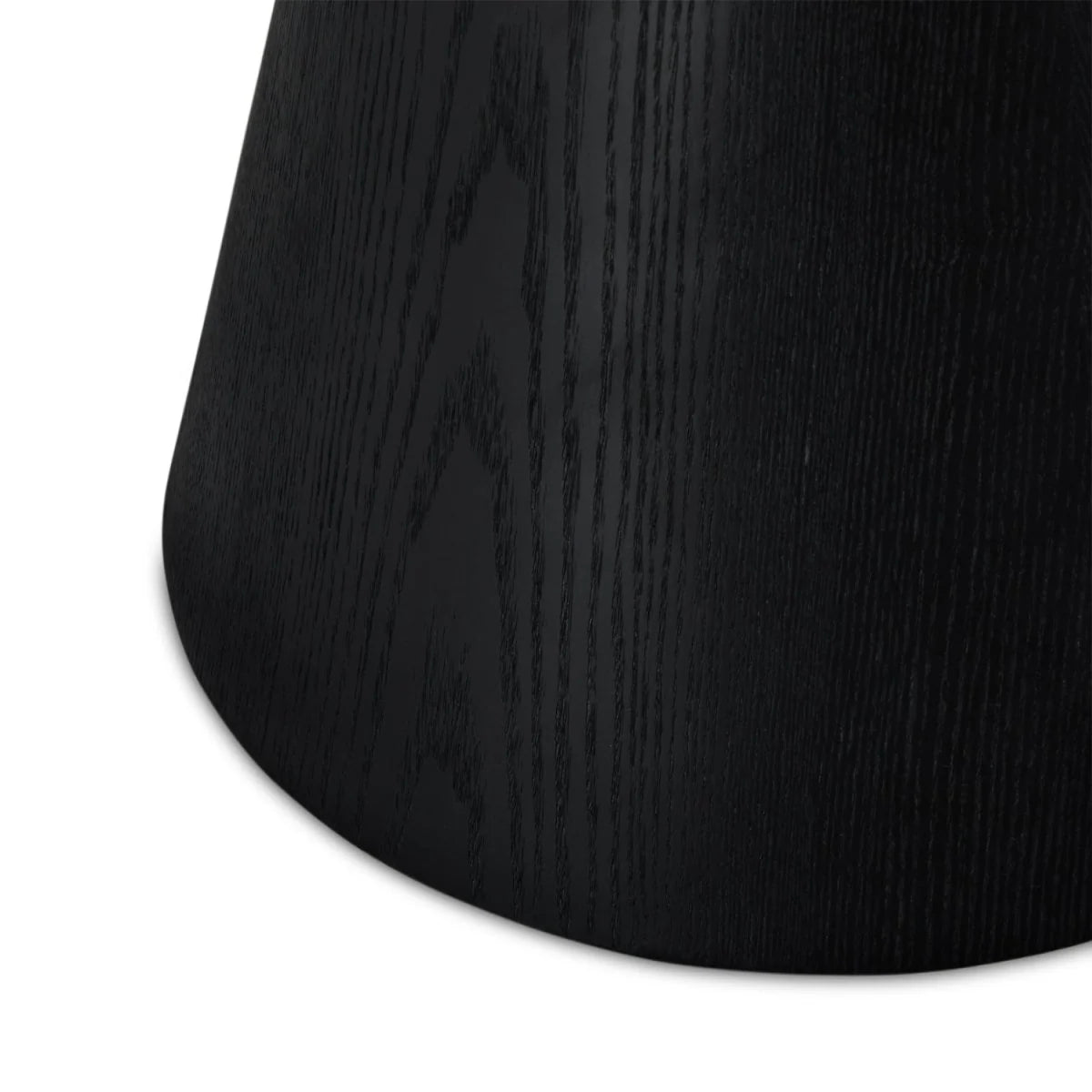 FURNHOUSE Tango Couchtisch Rund ø60 cm - Eiche Schwarz