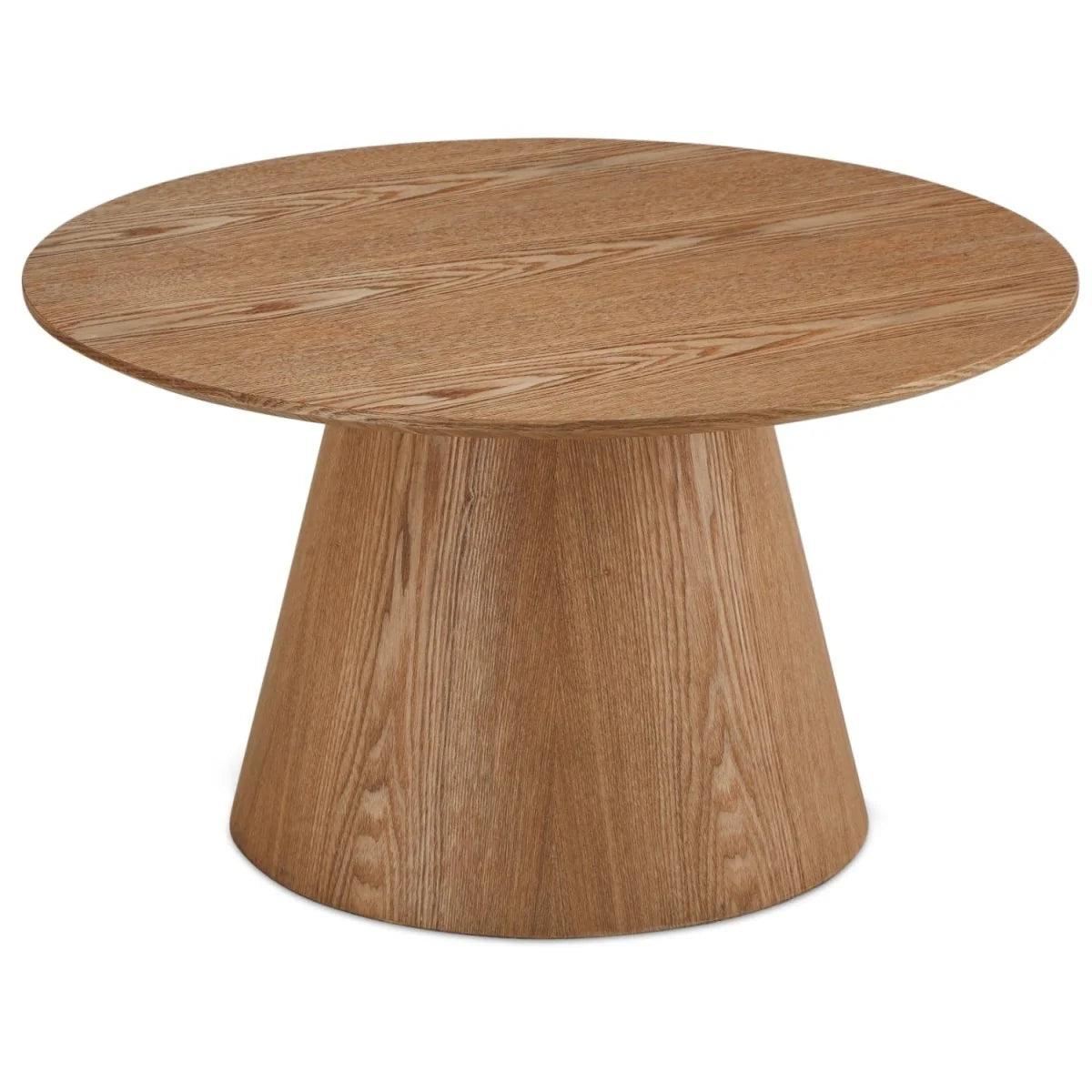 FURNHOUSE Tango Couchtisch Rund ø80 cm - Eiche Natur
