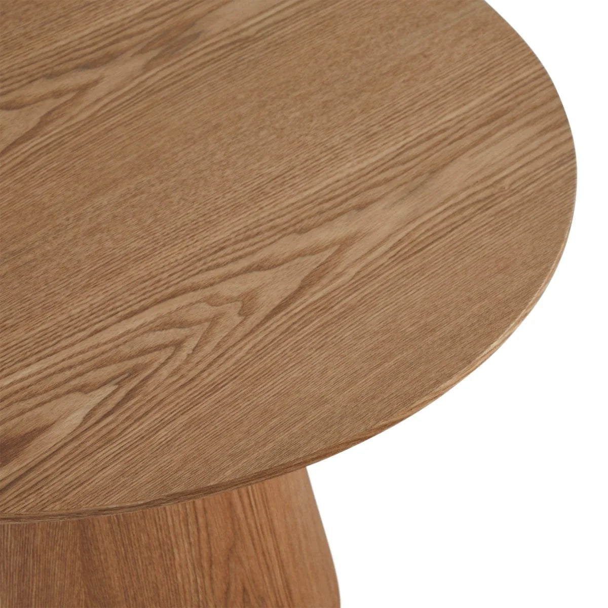 FURNHOUSE Tango Couchtisch Rund ø80 cm - Eiche Natur