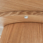 FURNHOUSE Tango Couchtisch Rund ø80 cm - Eiche Natur