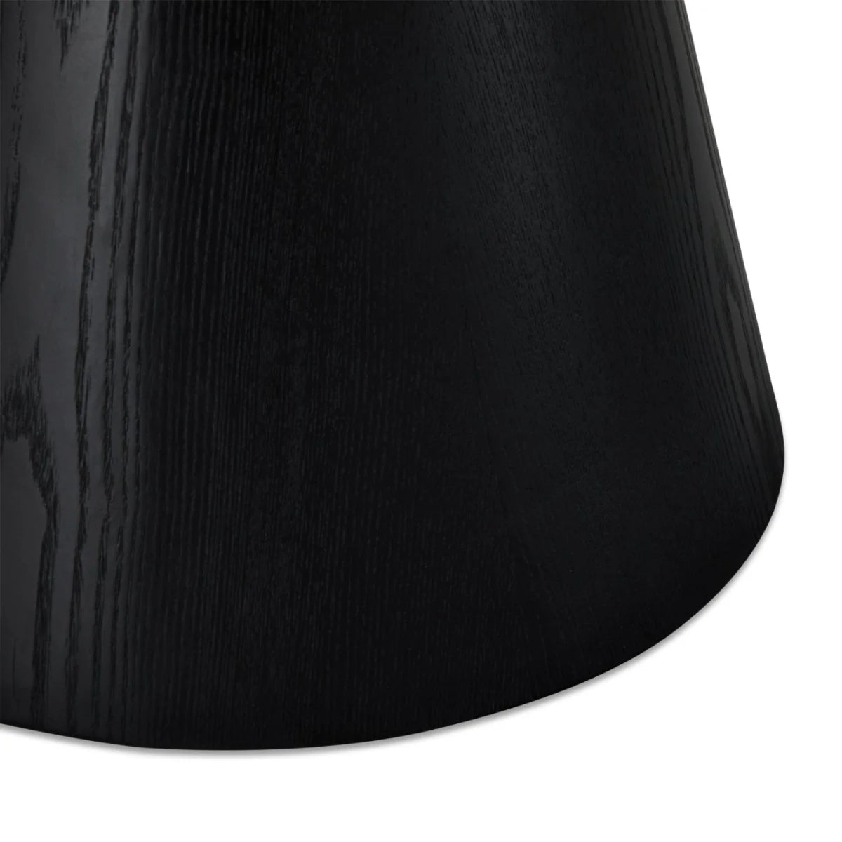 FURNHOUSE Tango Couchtisch Rund ø80 cm - Eiche Schwarz