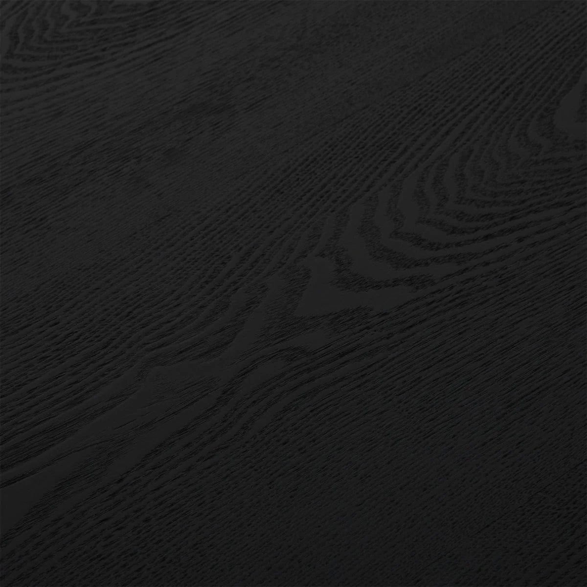 FURNHOUSE Tango Ovaler Esstisch 160x90 cm - Eiche Schwarz