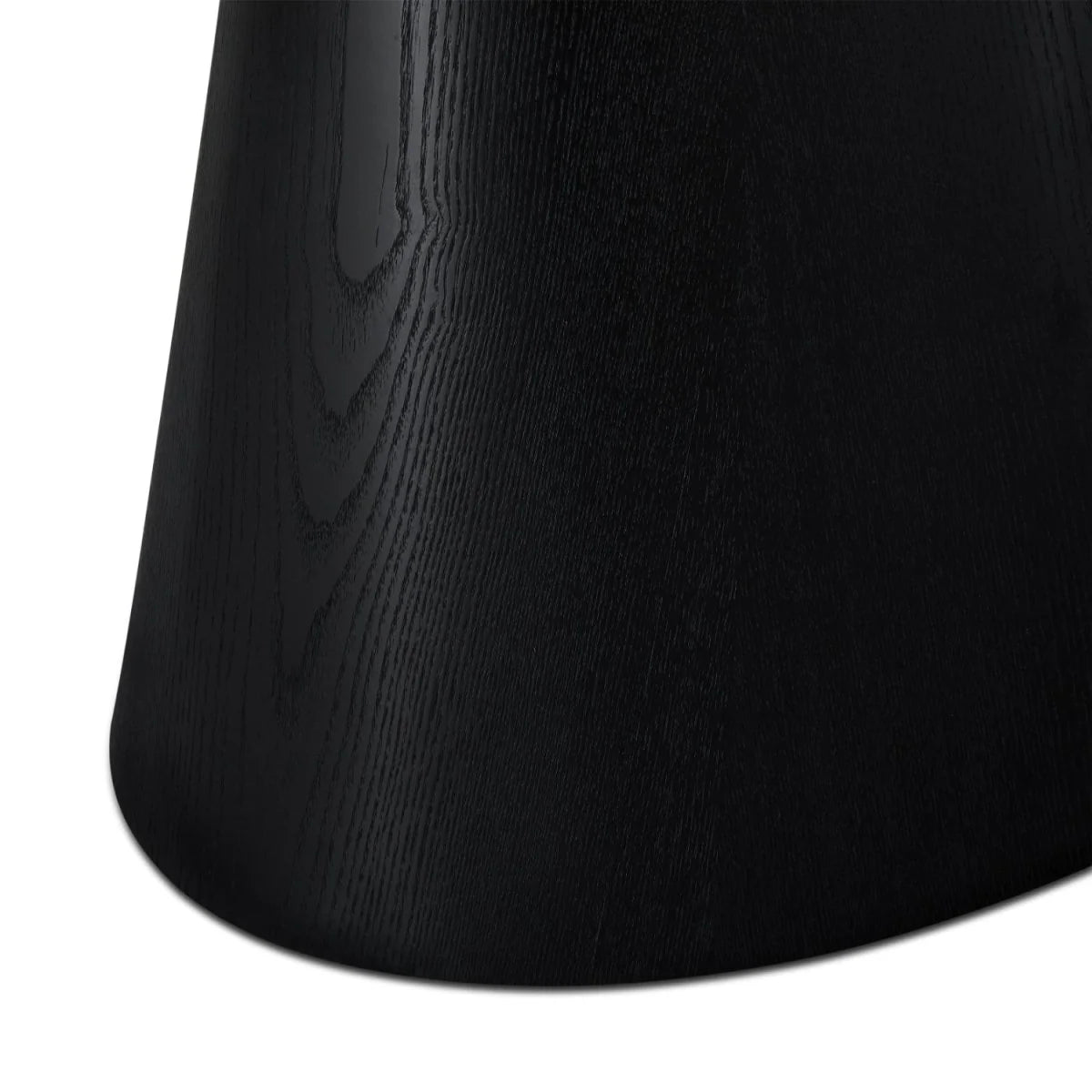 FURNHOUSE Tango Ovaler Esstisch 160x90 cm - Eiche Schwarz