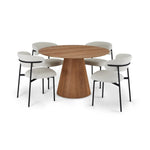 FURNHOUSE Tango Runder Esstisch ø120 cm - Eiche Natur