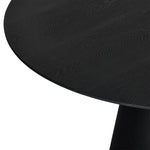 FURNHOUSE Tango Runder Esstisch ø120 cm - Eiche Schwarz