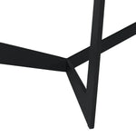 FURNHOUSE Tokyo Rechteckiger Esstisch 200x100 cm - Ausziehbar bis 250 cm - Eiche Schwarz