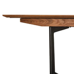 FURNHOUSE Tokyo Rechteckiger Esstisch 200x100 cm - Ausziehbar bis 250 cm - Walnuss Braun