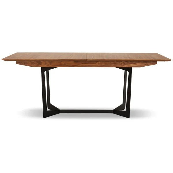 FURNHOUSE Tokyo Rechteckiger Esstisch 200x100 cm - Ausziehbar bis 250 cm - Walnuss Braun