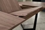 FURNHOUSE Tokyo Rechteckiger Esstisch 200x100 cm - Ausziehbar bis 250 cm - Walnuss Braun