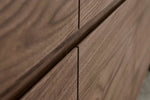 FURNHOUSE Tokyo Sideboard mit 3 Türen - 155 cm breit - Amerikanische Walnuss