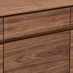 FURNHOUSE Tokyo Sideboard mit 3 Türen - 155 cm breit - Amerikanische Walnuss