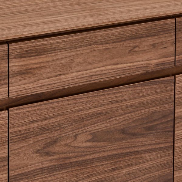 FURNHOUSE Tokyo Sideboard mit 3 Türen - 155 cm breit - Amerikanische Walnuss