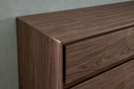 FURNHOUSE Tokyo Sideboard mit 4 Türen - 205 cm breit - Amerikanische Walnuss