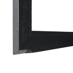 FURNHOUSE Tokyo Vitrine mit LED-Beleuchtung - 110 cm breit - Eiche Schwarz